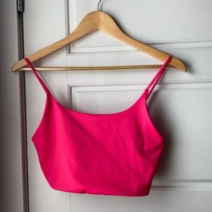 Alice and Olivia Penny Scoopneck Crop Top
